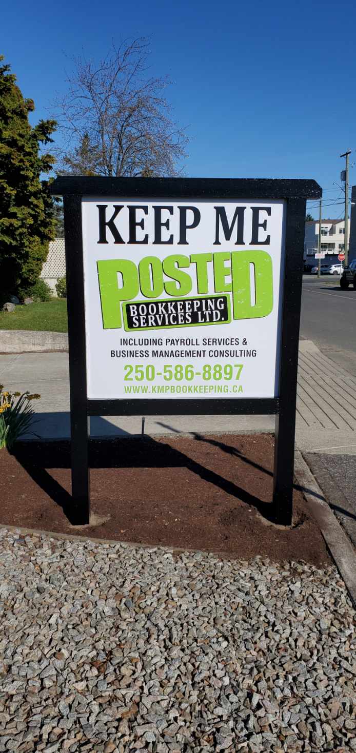 Keep Me Posted Bookkeeping Services | 145 Hirst Ave E, Parksville, BC V9P, Canada | Phone: (250) 586-8897