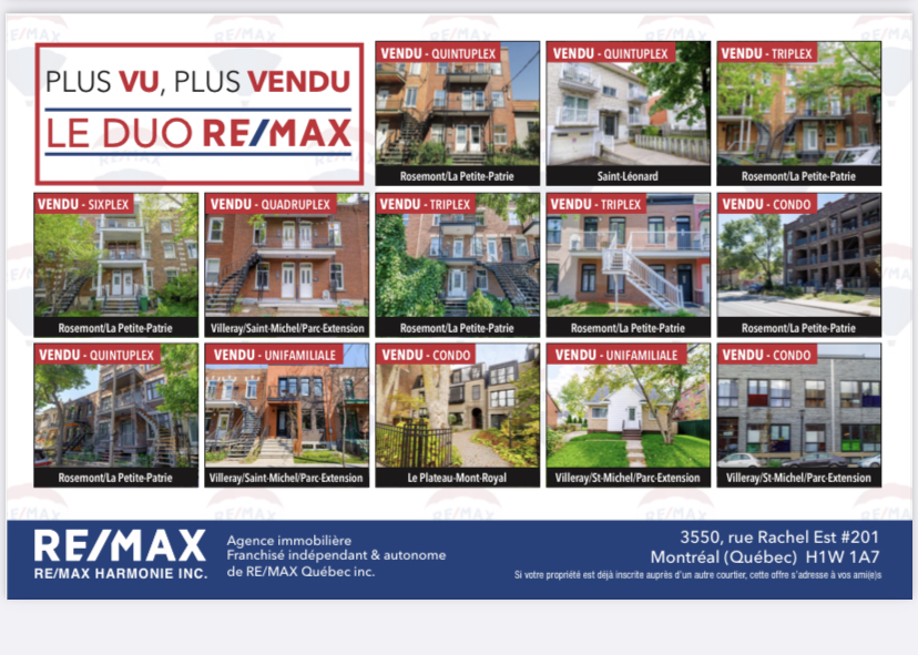 Davide Ferrara & Steven Goncalves - Le Duo Remax | 3550 Rue Rachel E suite 201, Montréal, QC H1W 1A7, Canada | Phone: (514) 259-8884