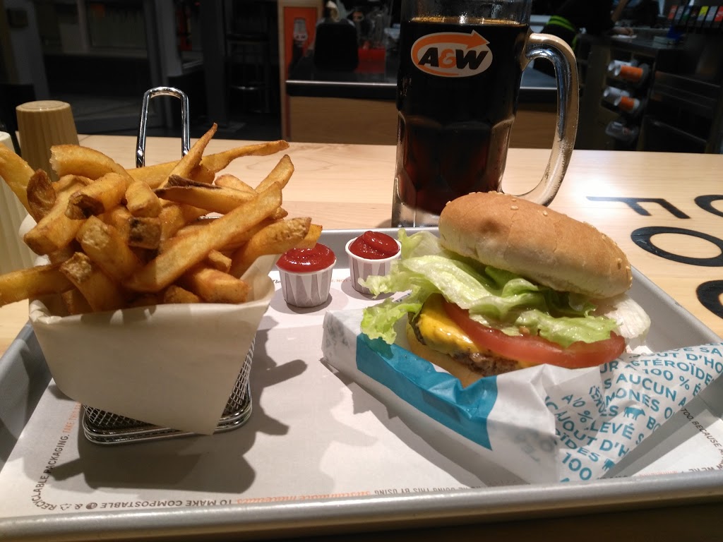 A&W Canada | 417 S Service Rd, Grimsby, ON L3M 4E8, Canada | Phone: (905) 945-0010