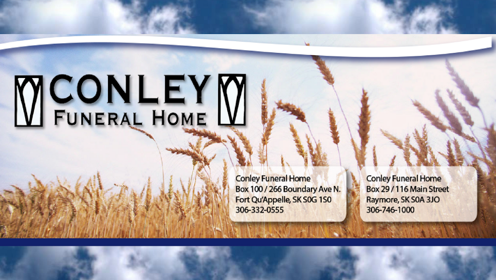 Conley Funeral Home | 116 Main St, Raymore, SK S0A 3J0, Canada | Phone: (306) 746-1000