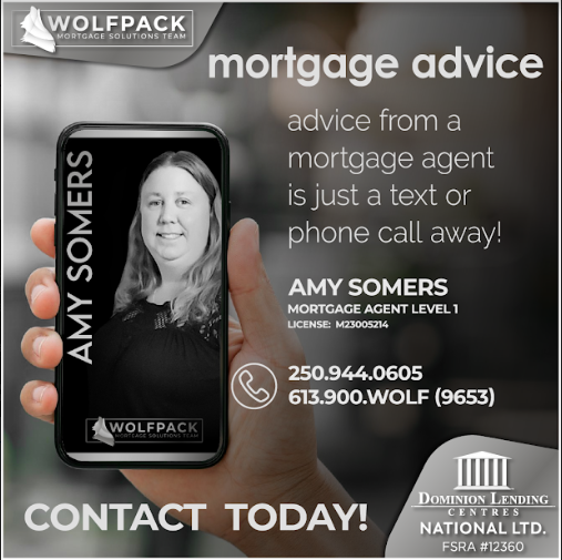 Wolfpack Mortgage Solutions - Amy Somers | 831 James St, Delhi, ON N4B 2C9, Canada | Phone: (250) 944-0605