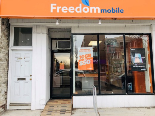 Freedom Mobile | 2124 Danforth Ave, Toronto, ON M4C 1J9, Canada | Phone: (647) 345-2255