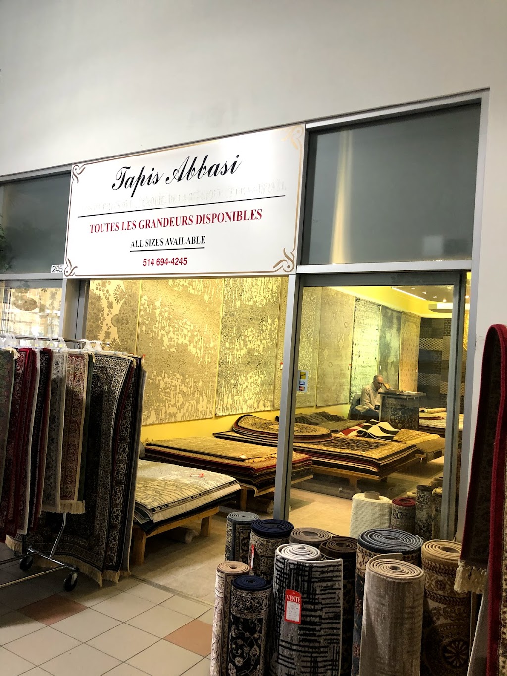 Tapis Abbasi | 245-ii Boul. St-Jean, (Pointe-Claire Plaza), Pointe-Claire, QC H9R 3J1, Canada | Phone: (514) 694-4245