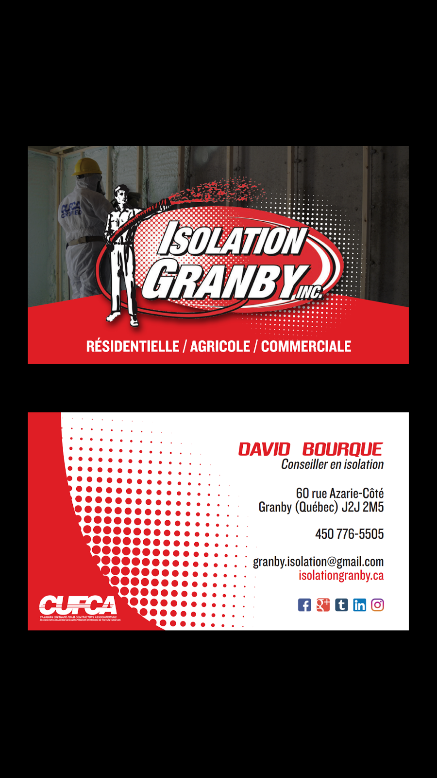 Isolation Granby inc ( David Bourque ) | 60 Rue Azarie-Côté, Granby, QC J2J 2M4, Canada | Phone: (450) 776-5505