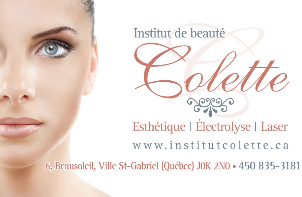 Institut De Beauté Colette | 6 Rue Beausoleil, Saint-Gabriel-de-Brandon, QC J0K 2N0, Canada | Phone: (450) 835-3181