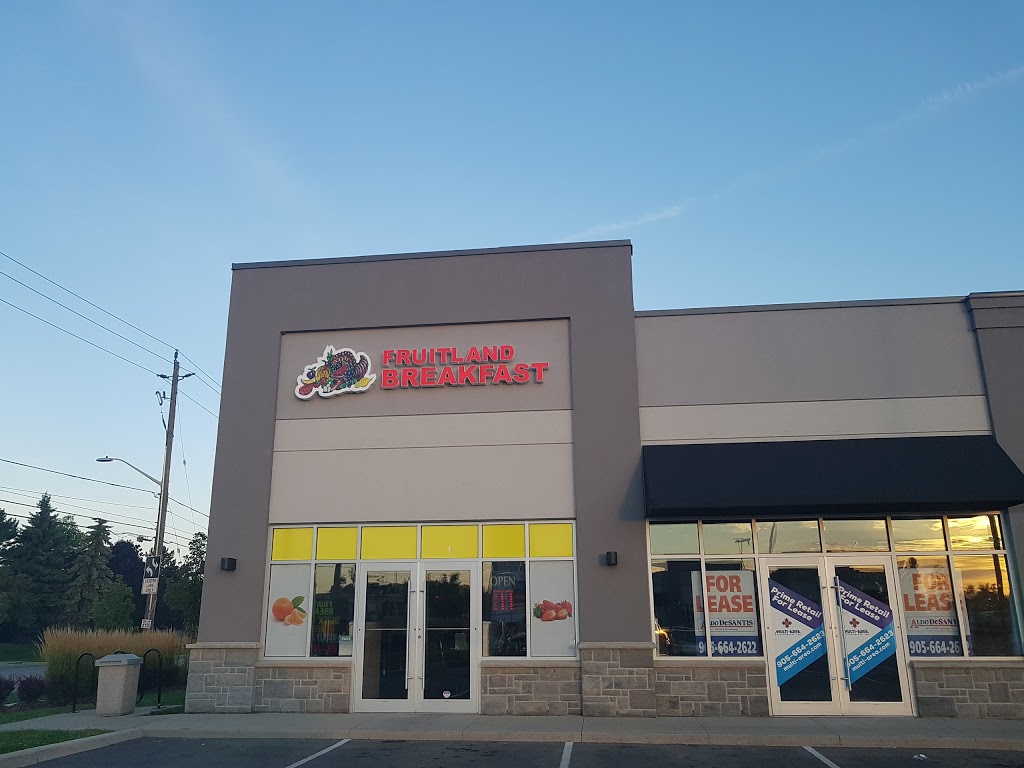 Fruitland Breakfast | 621 Barton Street, in the Fruitland Crossings Plaza, Stoney Creek, ON L8E 5R8, Canada | Phone: (905) 643-6400