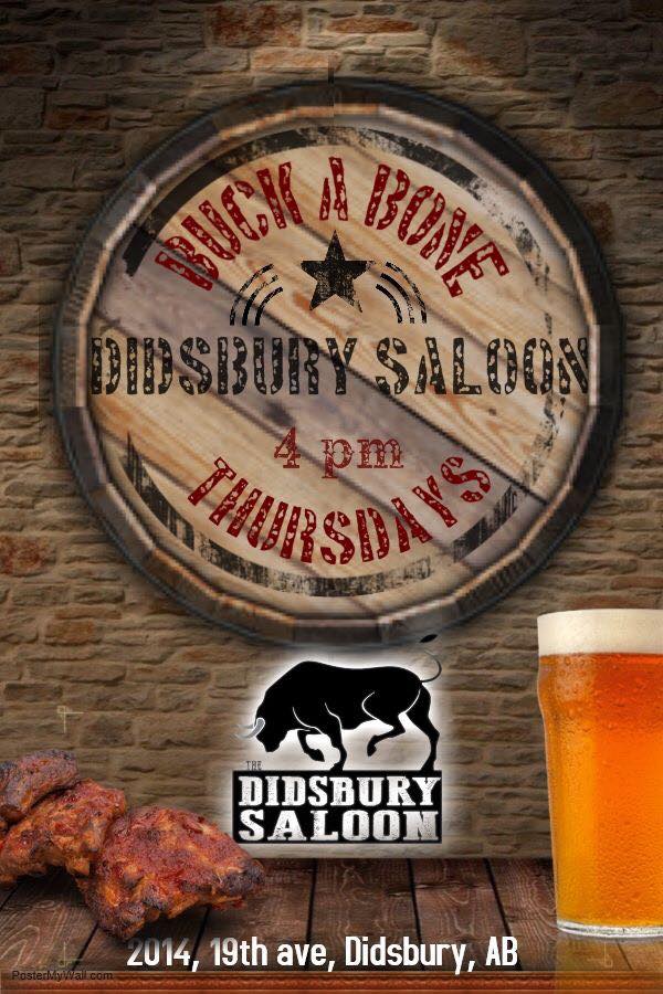 Didsbury Saloon | 2014 19 Ave, Didsbury, AB T0M 0W0, Canada | Phone: (403) 518-1222