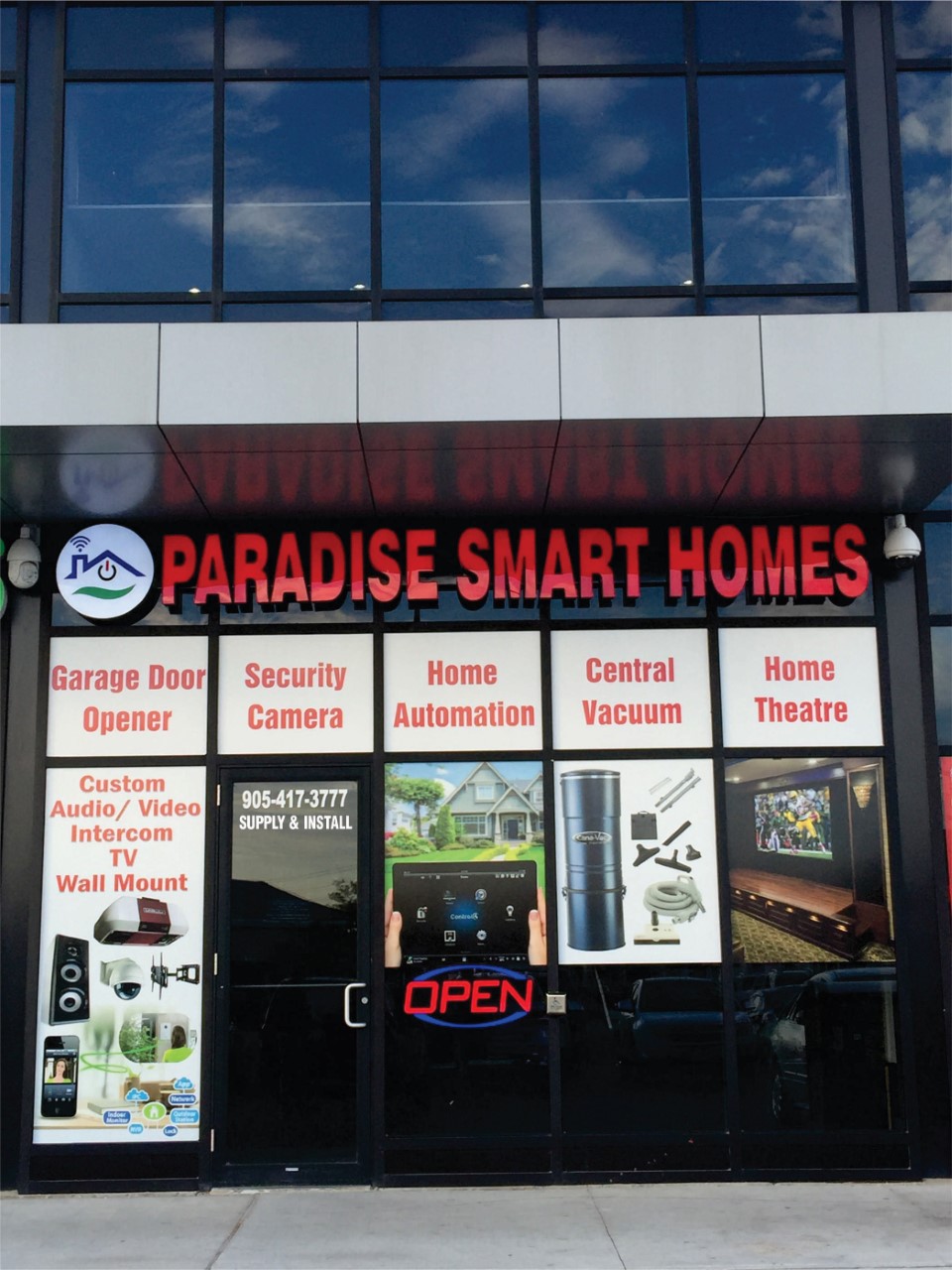 Paradise Smart Homes Inc. | vibrant square, 2620 Rutherford Rd b111, Vaughan, ON L4K 0H1, Canada | Phone: (647) 404-9984