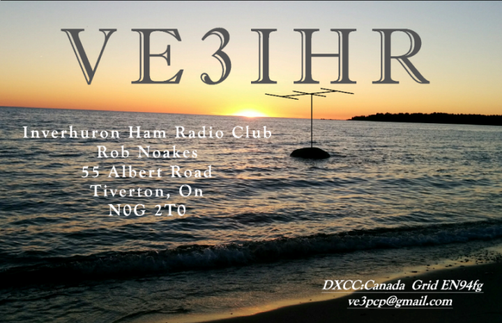 Inverhuron Ham Radio Club | 55 Albert Rd, Tiverton, ON N0G 2T0, Canada | Phone: (519) 562-3621