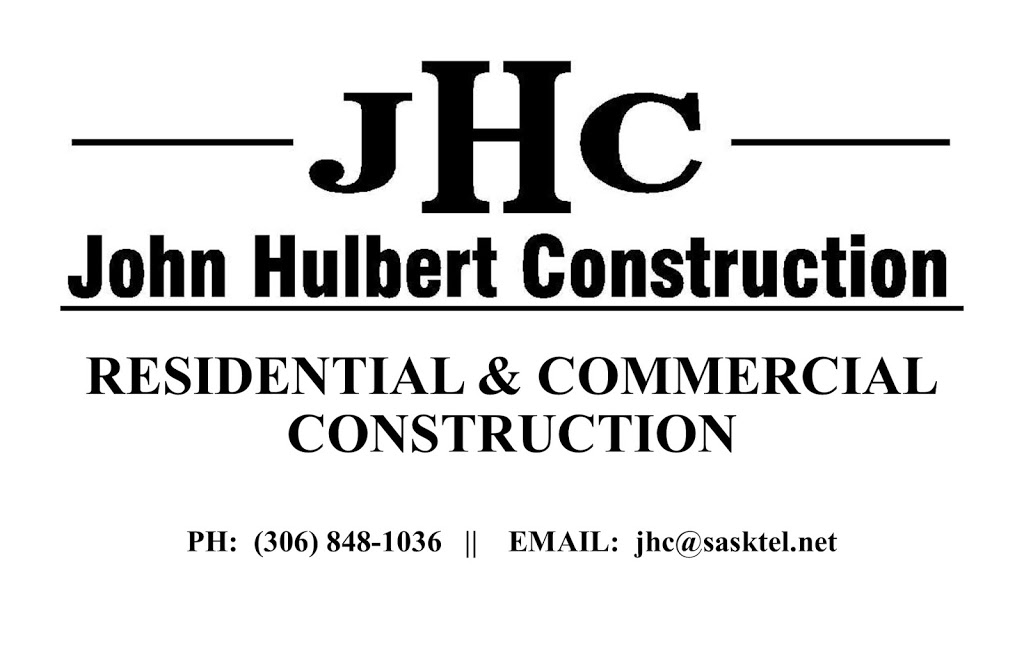 John Hulbert Construction Ltd. | 911 Railway Ave, Weyburn, SK S4H 0B2, Canada | Phone: (306) 848-1036