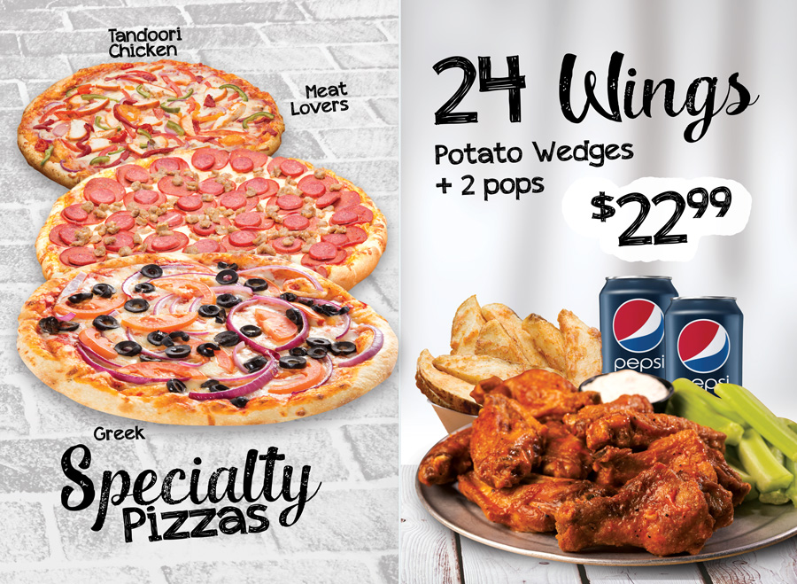 Pizza Pros | 9886 Torbram Rd, Brampton, ON L6S 5M4, Canada | Phone: (905) 789-8838