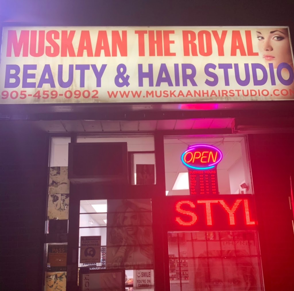 Muskaan The Royal Beauty And Hair Studio | 168 Kennedy Rd S, Brampton, ON L6W 3G6, Canada | Phone: (905) 459-0902