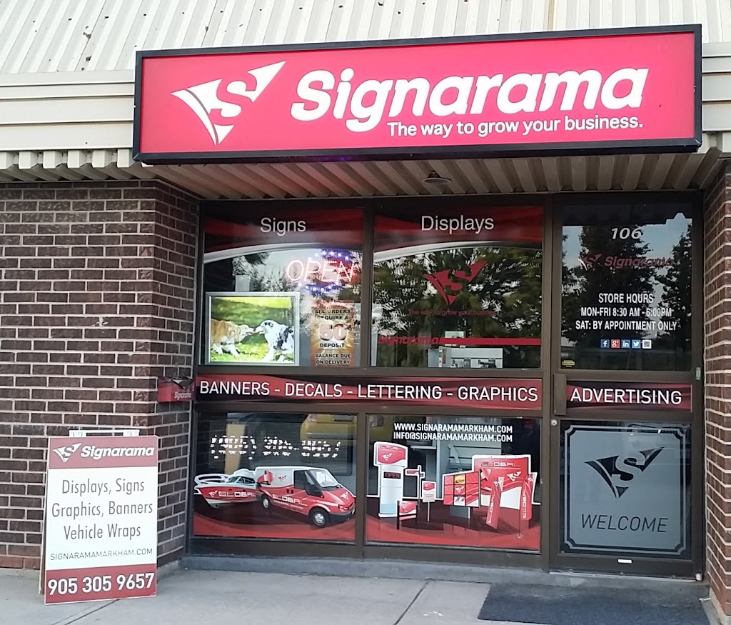 Signarama Markham | 2600 John St Unit 106, Markham, ON L3R 3W3, Canada | Phone: (905) 305-9657