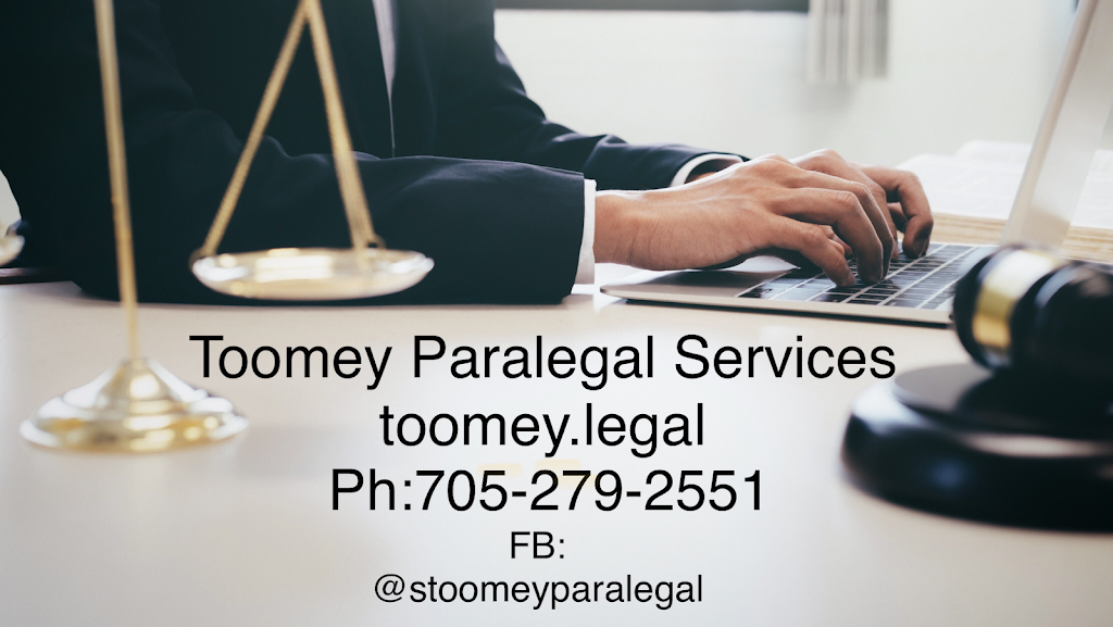 Toomey Paralegal Services | 40 Goodwin Dr, Barrie, ON L4N 5Z7, Canada | Phone: (705) 279-2551