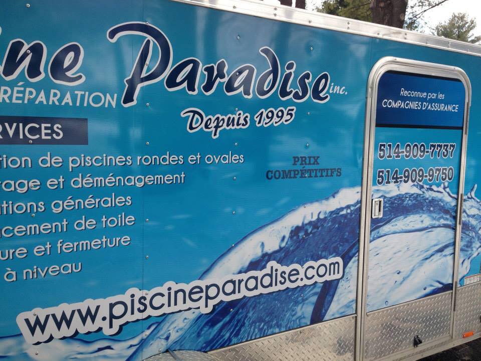 Piscine Paradise Inc | 1488 Av. Rawlinson, Mascouche, QC J7L 1X6, Canada | Phone: (514) 909-9750