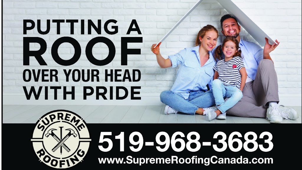 Supreme Roofing Canada | 400 Chilver Rd, Windsor, ON N8Y 2J7, Canada | Phone: (519) 968-3683