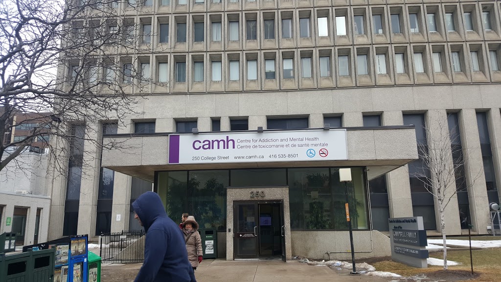 CAMH: Emergency Department | 250 College St, Toronto, ON M5T 1R8, Canada | Phone: (416) 979-6885