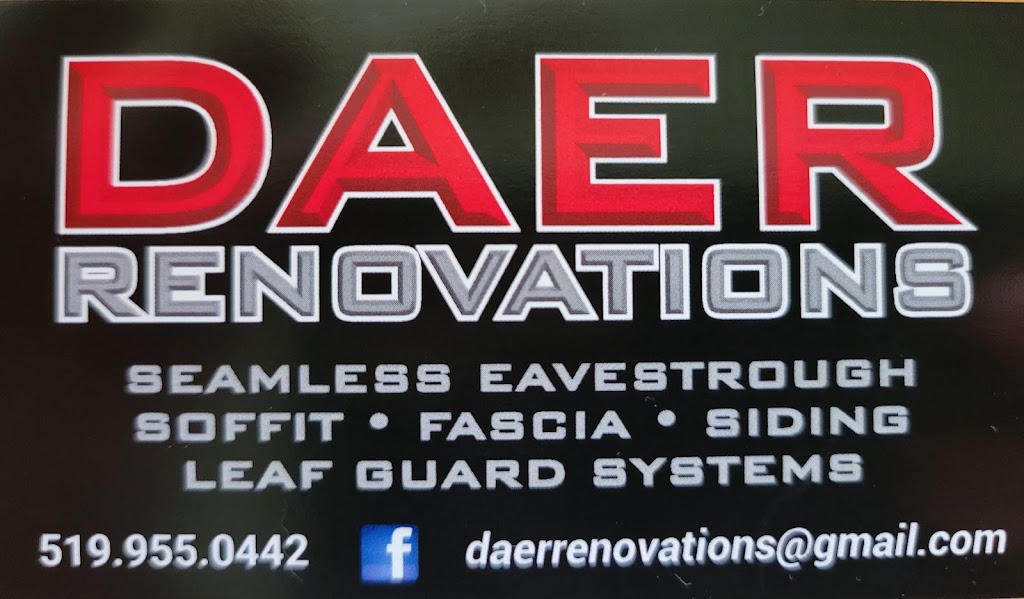 Daer Renovations | 141 Huron Rd, Goderich, ON N7A 2Z7, Canada | Phone: (519) 955-0442