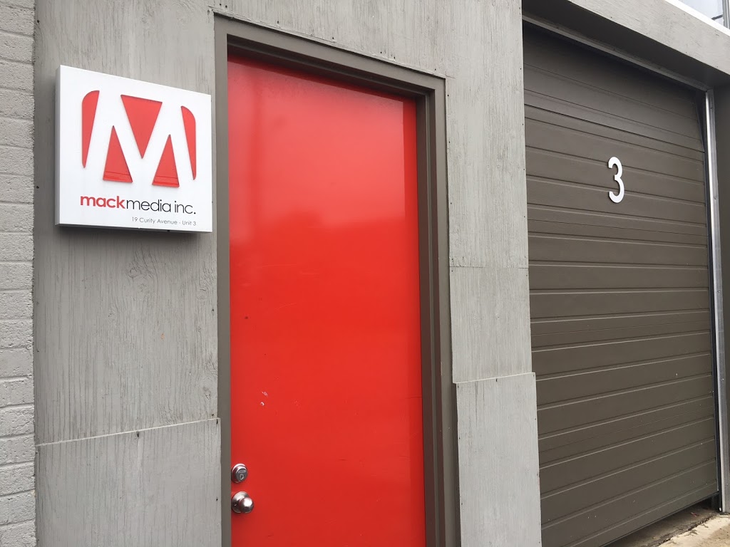 Mack Media Inc | 19 Curity Avenue #3, East York, ON M4B 1X4, Canada | Phone: (416) 755-8111