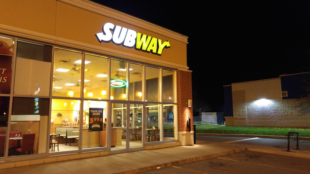 Restaurant SUBWAY | 710 Montée Paiement, Gatineau, QC J8R 4A3, Canada | Phone: (819) 643-1622