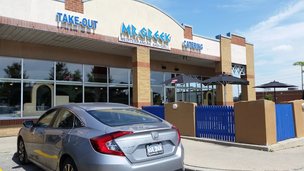 Mr. Greek Mediterranean Bar + Grill | 25 Woodbine Downs Blvd, Etobicoke, ON M9W 6N5, Canada | Phone: (416) 675-9797