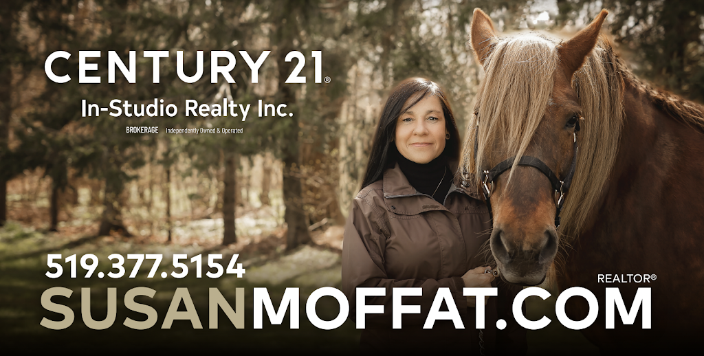 Susan Moffat, Century 21 In-Studio Realty Inc., Brokerage | 7 Main St E, Markdale, ON N0C 1H0, Canada | Phone: (519) 377-5154