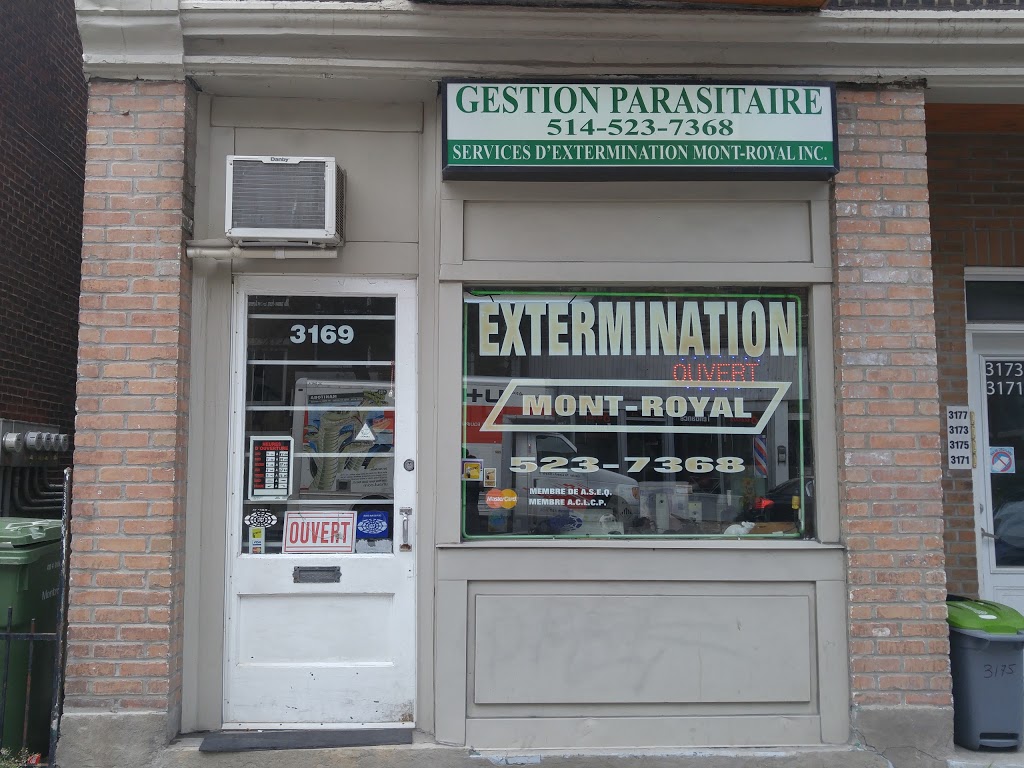 Extermination Mont-Royal Inc | 3169 Rue Ontario E, Montréal, QC H1W 1P1, Canada | Phone: (514) 523-7368