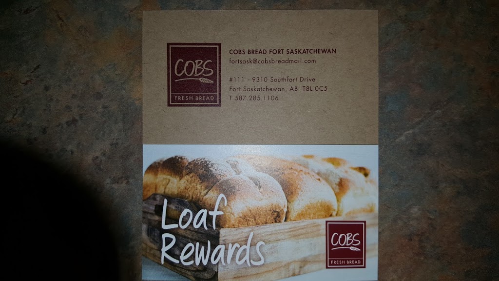 COBS Bread Bakery | 9310 Southfort Dr Unit #111, Fort Saskatchewan, AB T8L 0C5, Canada | Phone: (780) 267-1106
