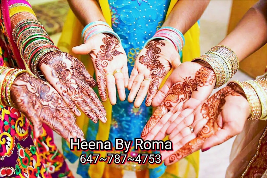 Henna Mehndi Artist-Art Service -Henna Art By Roma | Raybeck Ct, Brampton, ON L6Y 0K1, Canada | Phone: (647) 787-4753