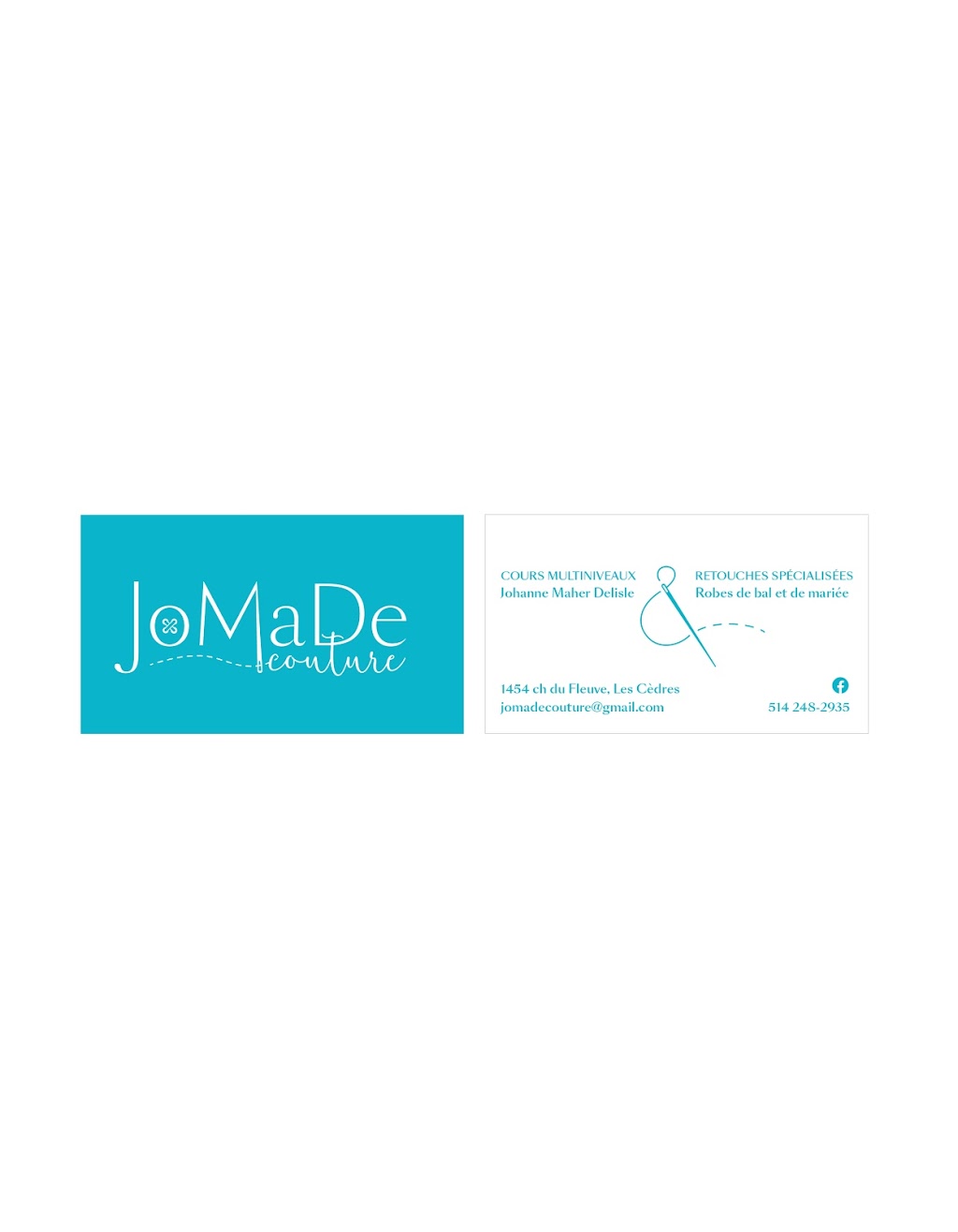 JoMaDe Couture | 1454 Chemin du Fleuve, Les Cèdres, QC J7T 1C8, Canada | Phone: (514) 248-2935