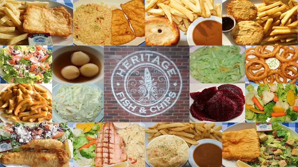 Heritage Fish and Chips | 272 Queen St S, Bolton, ON L7E 4Z4, Canada | Phone: (905) 951-0333
