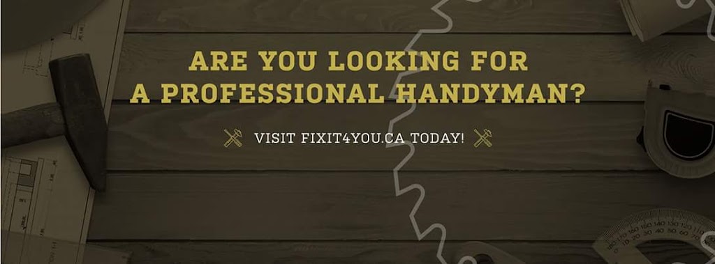 Fixit4you | 14 Cameron Ferguson St, Courtice, ON L1E 0C7, Canada | Phone: (905) 259-7344