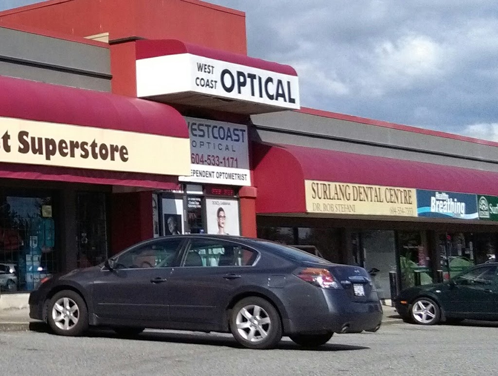 West Coast Optical | 19475 Fraser Hwy #102B, Surrey, BC V3S 6K7, Canada | Phone: (604) 533-1171