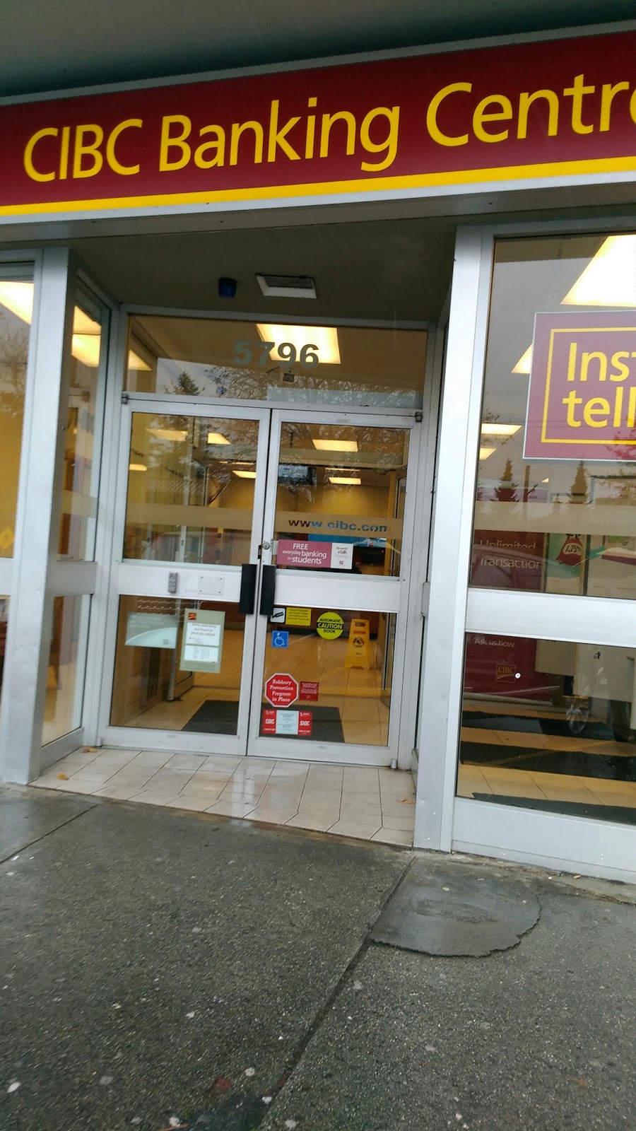 CIBC Branch with ATM | 5796 University Blvd, Vancouver, BC V6T 1K6, Canada | Phone: (604) 221-3550