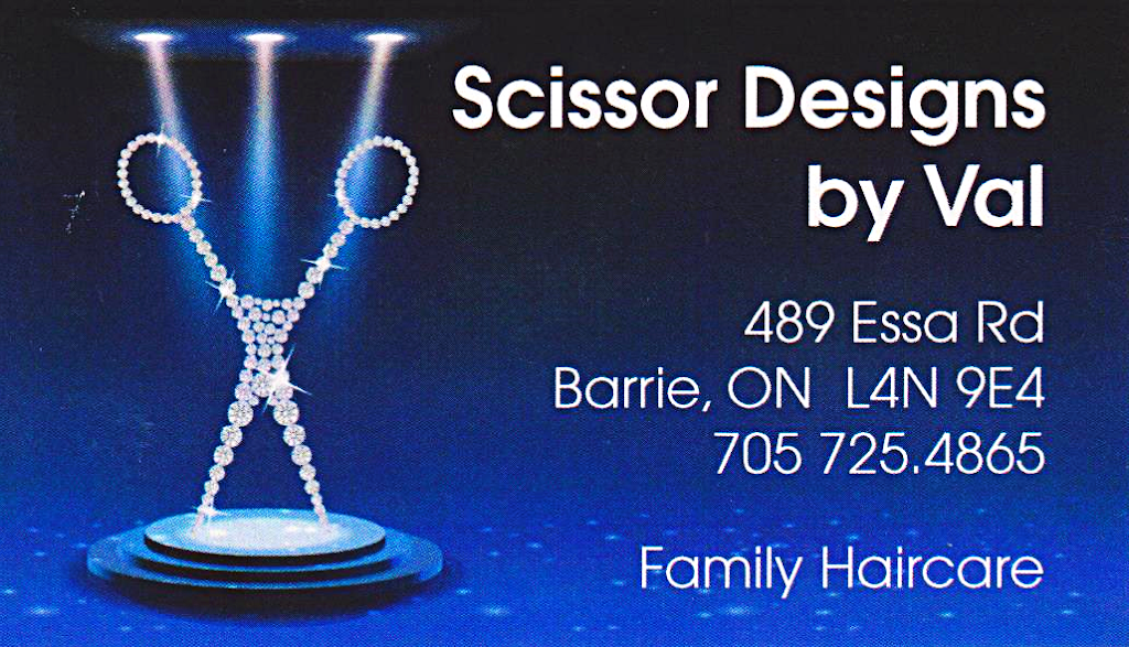 Scissor Designs by Val-Roberta | 489 Essa Rd, Barrie, ON L4N 9E4, Canada | Phone: (705) 725-4865