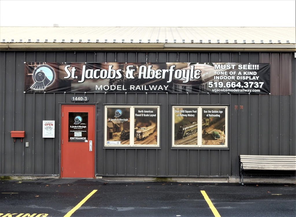 St. Jacobs & Aberfoyle Model Railway | 1440 King St N Building 3, St. Jacobs, ON N0B 2N0, Canada | Phone: (519) 664-3737