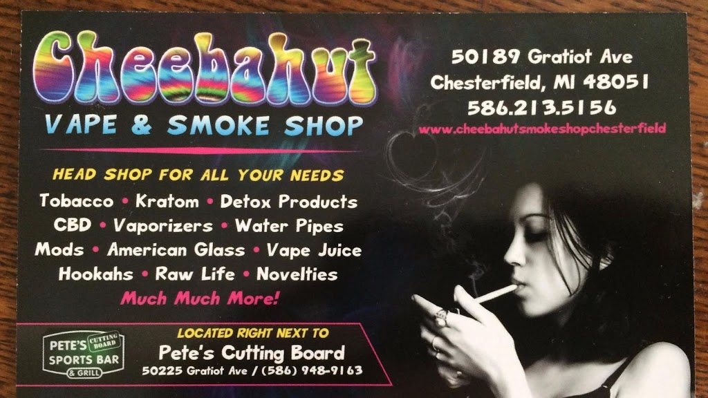 Cheeba Hut Smoke Shop | 50189 Gratiot Ave, New Baltimore, MI 48051, USA | Phone: (586) 213-5156