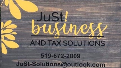 JuSt BUSINESS and TAX SOLUTIONS | 69 King St, Aylmer, ON N5H 1N2, Canada | Phone: (519) 872-2009