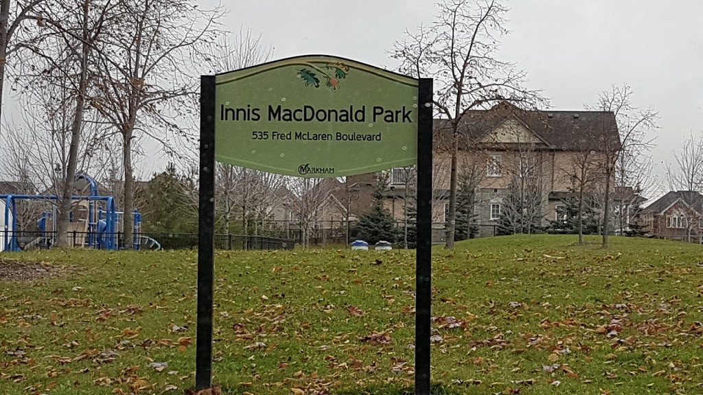 Innis Macdonald Park | 535 Fred McLaren Blvd, Markham, ON L6E 1N7, Canada