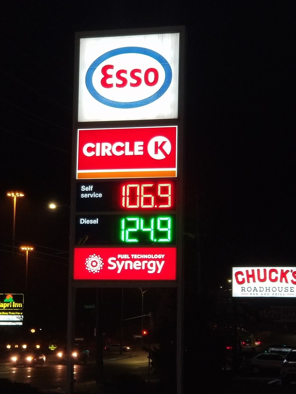 Esso | 408 Ontario St, St. Catharines, ON L2R 5L9, Canada | Phone: (905) 682-6141