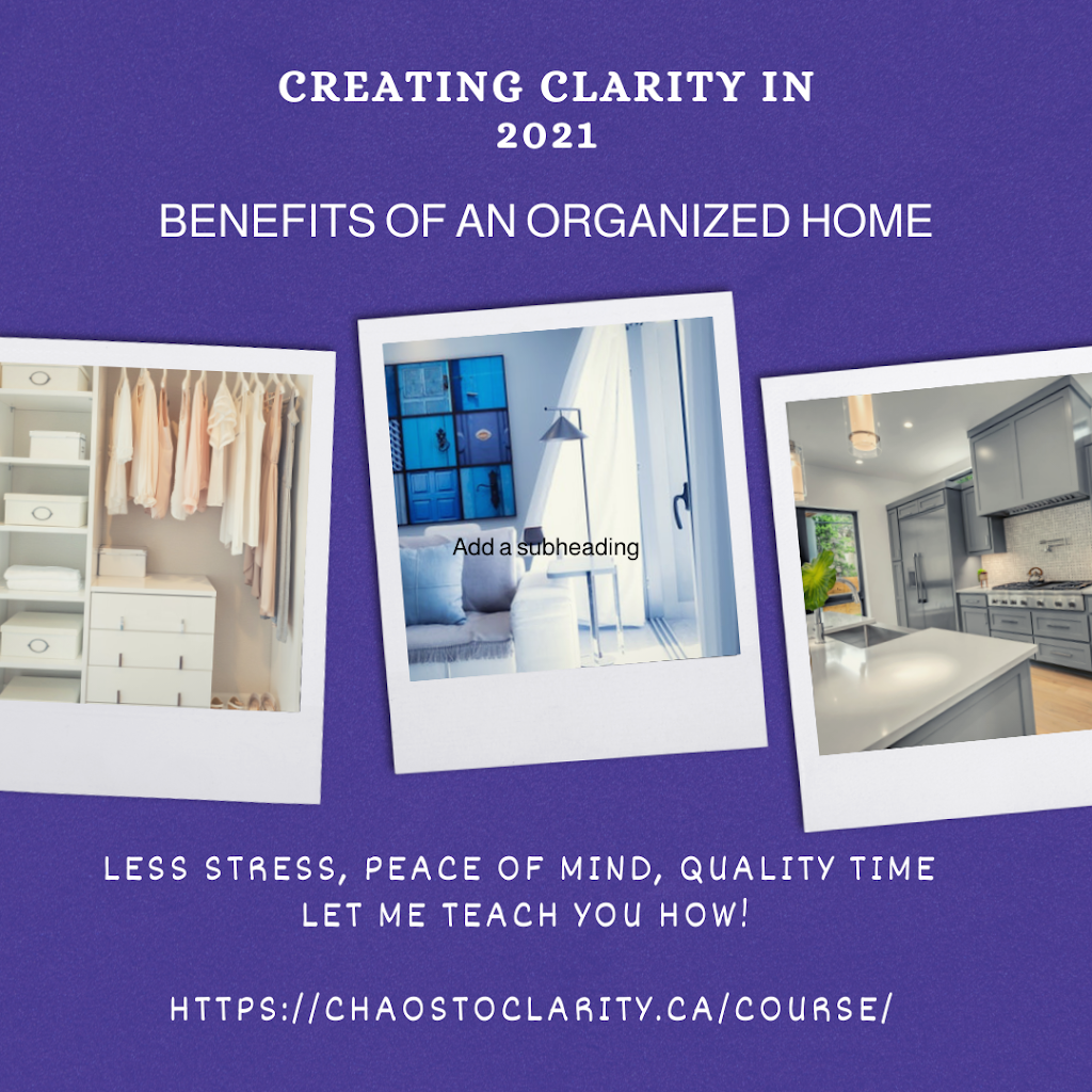 Chaos to Clarity Professional Organizing | 1232 Guelph Line, Burlington, ON L7P 2S9, Canada | Phone: (905) 484-6958