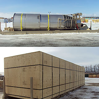 Prowest Shipping & Packaging | 21635 115 Ave NW, Edmonton, AB T5S 2N6, Canada | Phone: (780) 455-5026