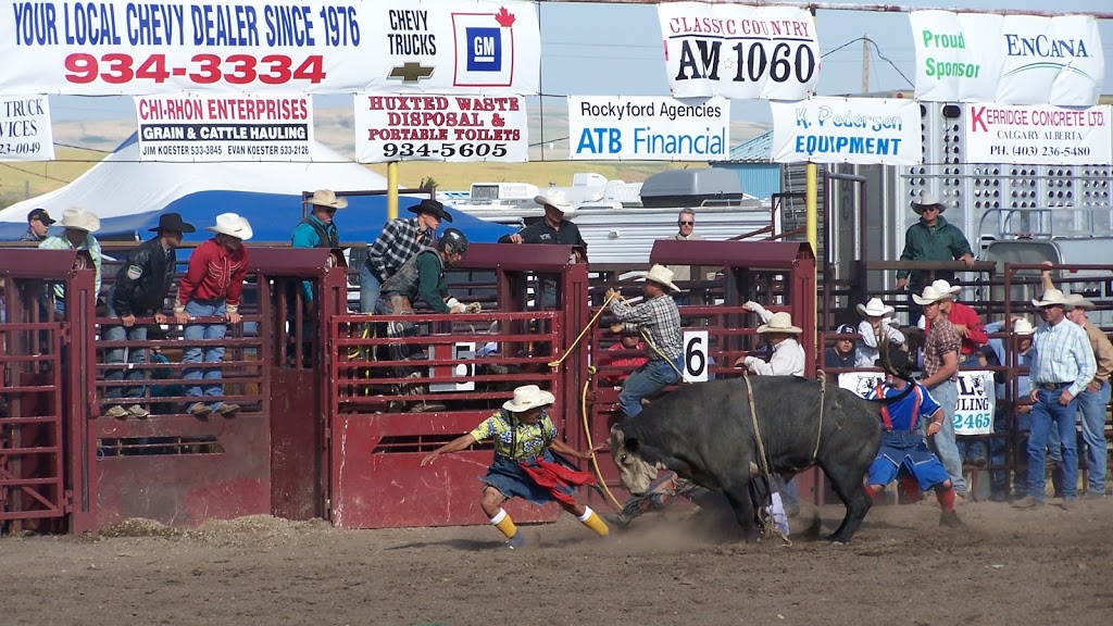 Rockyford Agricultural Society Rodeo | 111 1 St E, Rockyford, AB T0J 2R0, Canada | Phone: (403) 533-3771