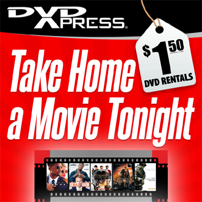 DVDXpress @ The Market at Birch Bay | 8125 Birch Bay Square St, Blaine, WA 98230, USA | Phone: (360) 366-0330