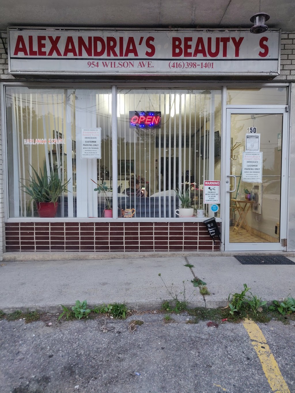 Alexandrias Beauty Salon | 950 Wilson Ave, North York, ON M3K 1E7, Canada | Phone: (416) 398-1401