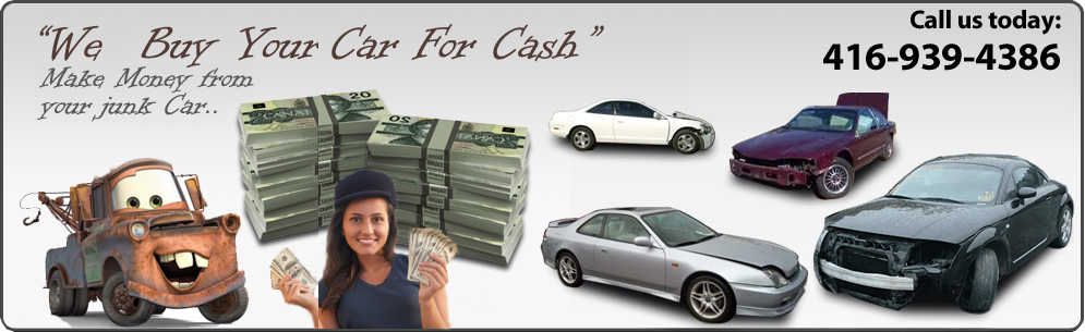 Cash for Scrap Cars | 5040 Fallingbrook Dr #17, Mississauga, ON L5V 1Y9, Canada | Phone: (416) 939-4386