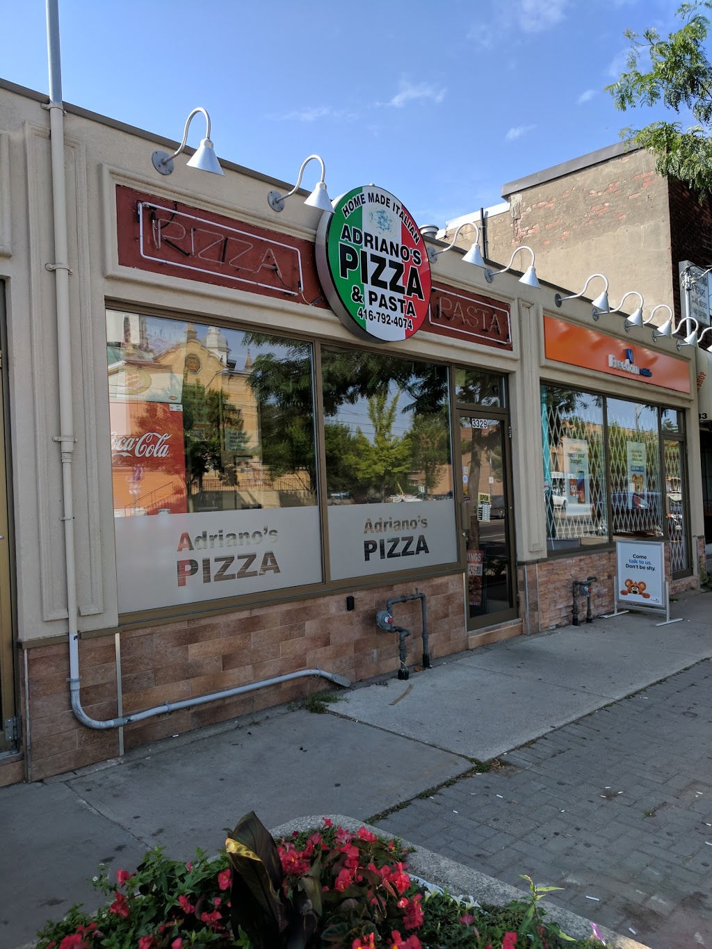 Adrianos Pizza | 3329 Lake Shore Blvd W, Etobicoke, ON M8W 1M9, Canada | Phone: (416) 792-4074