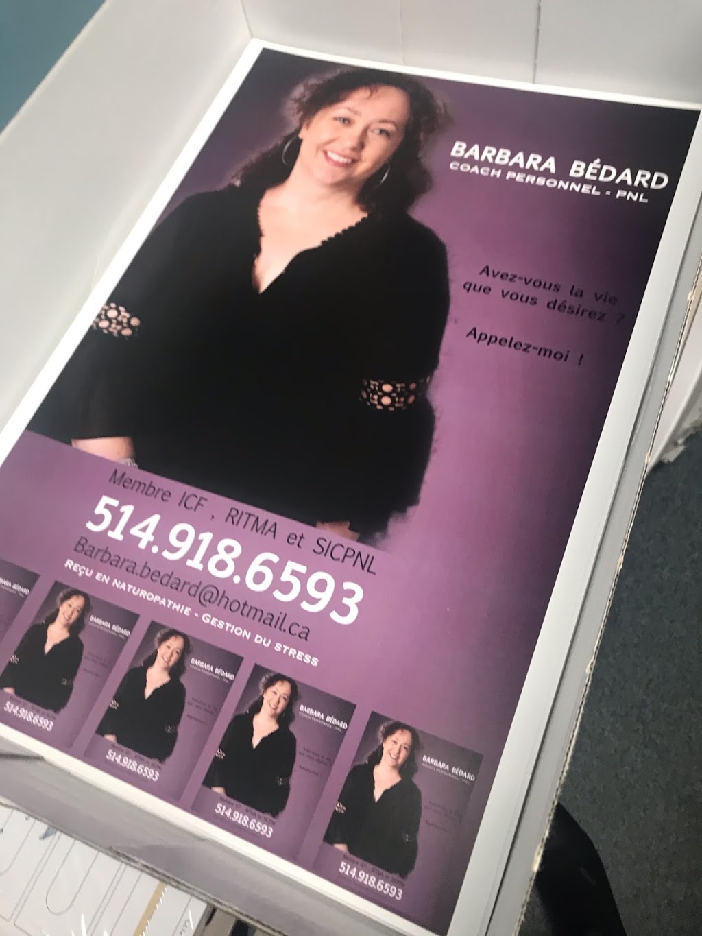 Barbara Bédard Coaching Personnel | 1503 Chemin de Saint-Jean Bureau 203, La Prairie, QC J5R 2L8, Canada | Phone: (514) 918-6593