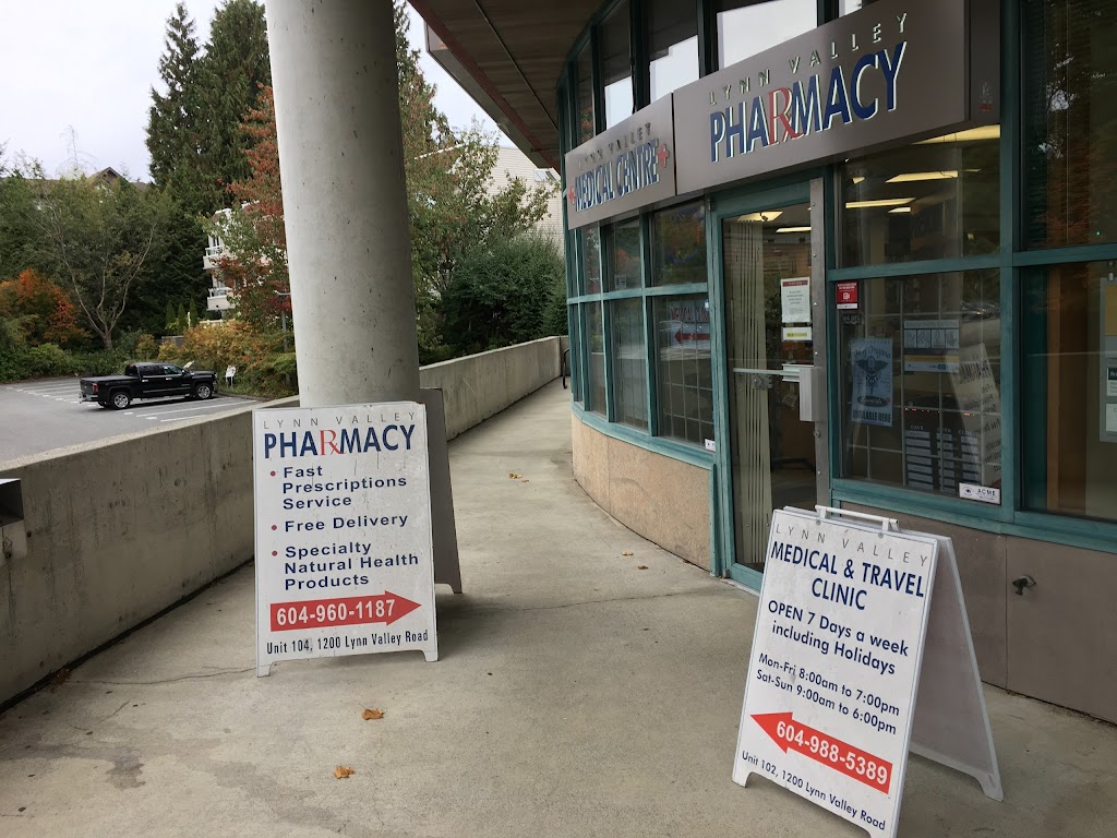 Lynn Valley Medical Center & Pharmacy | 1200 Lynn Valley Rd Suite # 102, North Vancouver, BC V7J 2A2, Canada | Phone: (604) 988-5389