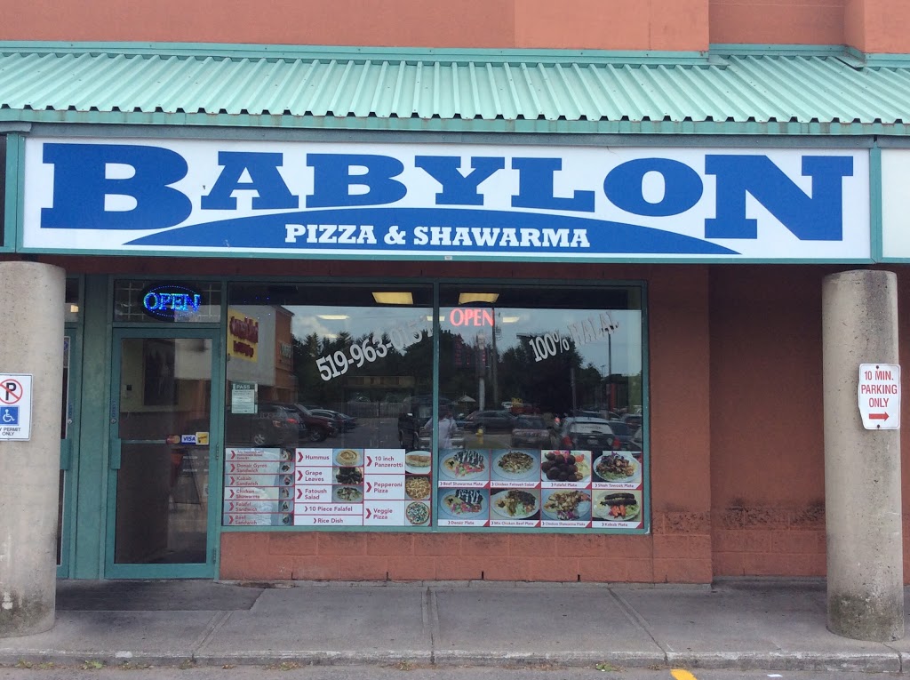 Babylon Pizza & Shawarma | 1070 Wellington Rd, London, ON N6E 3W5, Canada | Phone: (519) 963-0157